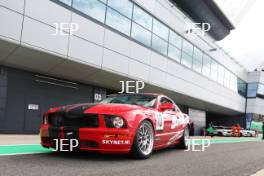 Silverstone Festival, Silverstone 2023 25th-27th August 2023 Free for editorial use only 10 Michiel Campagne - Ford Mustang FR500C 