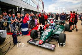 Silverstone Festival, Silverstone 2023 25th-27th August 2023 Free for editorial use only  99 Jamie Constable - Tyrrell