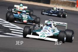 Silverstone Festival, Silverstone 2023 25th-27th August 2023 Free for editorial use only  27 Mark Hazell - Williams FW07B