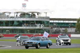 Silverstone Festival, Silverstone 2023 25th-27th August 2023  Free for editorial use only  Car Club parade