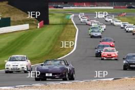 Silverstone Festival, Silverstone 2023 25th-27th August 2023  Free for editorial use only  Car Club parade