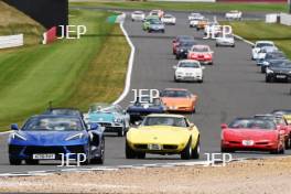 Silverstone Festival, Silverstone 2023 25th-27th August 2023  Free for editorial use only  Car Club parade