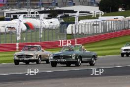 Silverstone Festival, Silverstone 2023 25th-27th August 2023  Free for editorial use only  Car Club parade