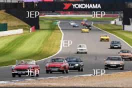 Silverstone Festival, Silverstone 2023 25th-27th August 2023  Free for editorial use only  Car Club parade