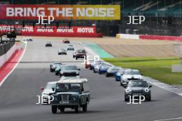 Silverstone Festival, Silverstone 2023 25th-27th August 2023  Free for editorial use only  Car Club parade