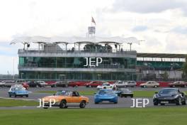 Silverstone Festival, Silverstone 2023 25th-27th August 2023  Free for editorial use only  Car Club parade