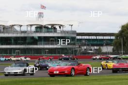 Silverstone Festival, Silverstone 2023 25th-27th August 2023  Free for editorial use only  Car Club parade