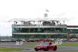 Silverstone Festival, Silverstone 2023 25th-27th August 2023  Free for editorial use only  Car Club parade