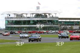 Silverstone Festival, Silverstone 2023 25th-27th August 2023  Free for editorial use only  Car Club parade