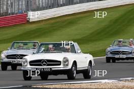 Silverstone Festival, Silverstone 2023 25th-27th August 2023  Free for editorial use only  Car Club parade