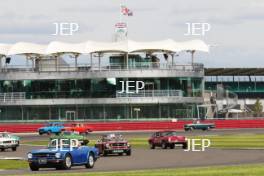 Silverstone Festival, Silverstone 2023 25th-27th August 2023  Free for editorial use only  Car Club parade