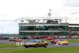 Silverstone Festival, Silverstone 2023 25th-27th August 2023  Free for editorial use only  Car Club parade