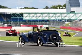 Silverstone Festival, Silverstone 2023 25th-27th August 2023  Free for editorial use only  Car Club parade