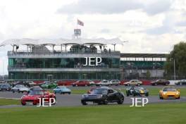 Silverstone Festival, Silverstone 2023 25th-27th August 2023  Free for editorial use only  Car Club parade