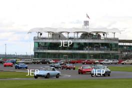 Silverstone Festival, Silverstone 2023 25th-27th August 2023  Free for editorial use only  Car Club parade