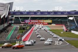 Silverstone Festival, Silverstone 2023 25th-27th August 2023  Free for editorial use only  Car Club parade