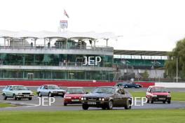 Silverstone Festival, Silverstone 2023 25th-27th August 2023  Free for editorial use only  Car Club parade