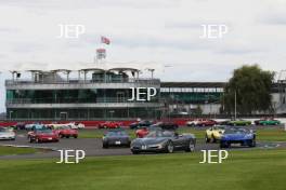 Silverstone Festival, Silverstone 2023 25th-27th August 2023  Free for editorial use only  Car Club parade