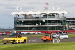 Silverstone Festival, Silverstone 2023 25th-27th August 2023  Free for editorial use only  Car Club parade