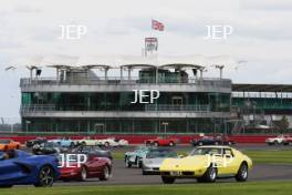 Silverstone Festival, Silverstone 2023 25th-27th August 2023  Free for editorial use only  Car Club parade