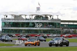 Silverstone Festival, Silverstone 2023 25th-27th August 2023  Free for editorial use only  Car Club parade