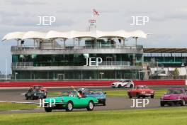 Silverstone Festival, Silverstone 2023 25th-27th August 2023  Free for editorial use only  Car Club parade