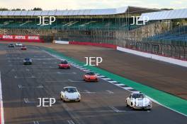 Silverstone Festival, Silverstone 2023 25th-27th August 2023  Free for editorial use only   Porshe Car Parade