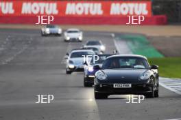 Silverstone Festival, Silverstone 2023 25th-27th August 2023  Free for editorial use only   Porshe Car Parade