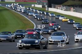 Silverstone Festival, Silverstone 2023 25th-27th August 2023  Free for editorial use only   Porshe Car Parade