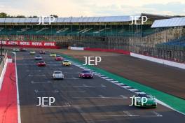 Silverstone Festival, Silverstone 2023 25th-27th August 2023  Free for editorial use only   Porshe Car Parade