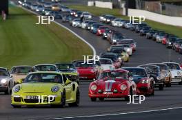 Silverstone Festival, Silverstone 2023 25th-27th August 2023  Free for editorial use only   Porshe Car Parade