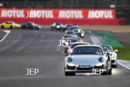 Silverstone Festival, Silverstone 2023 25th-27th August 2023  Free for editorial use only   Porshe Car Parade