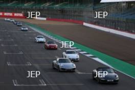 Silverstone Festival, Silverstone 2023 25th-27th August 2023  Free for editorial use only   Porshe Car Parade