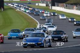 Silverstone Festival, Silverstone 2023 25th-27th August 2023  Free for editorial use only   Porshe Car Parade