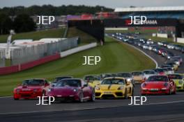 Silverstone Festival, Silverstone 2023 25th-27th August 2023  Free for editorial use only   Porshe Car Parade