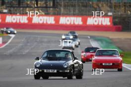 Silverstone Festival, Silverstone 2023 25th-27th August 2023  Free for editorial use only   Porshe Car Parade