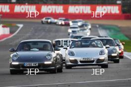 Silverstone Festival, Silverstone 2023 25th-27th August 2023  Free for editorial use only   Porshe Car Parade