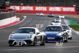 Silverstone Festival, Silverstone 2023 25th-27th August 2023  Free for editorial use only   Porshe Car Parade