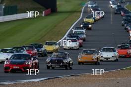 Silverstone Festival, Silverstone 2023 25th-27th August 2023  Free for editorial use only   Porshe Car Parade