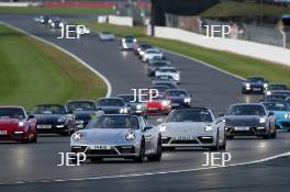 Silverstone Festival, Silverstone 2023 25th-27th August 2023  Free for editorial use only   Porshe Car Parade