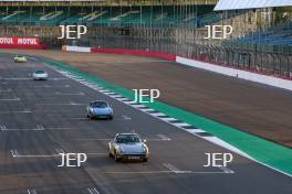 Silverstone Festival, Silverstone 2023 25th-27th August 2023  Free for editorial use only   Porshe Car Parade