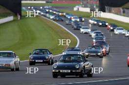 Silverstone Festival, Silverstone 2023 25th-27th August 2023  Free for editorial use only   Porshe Car Parade