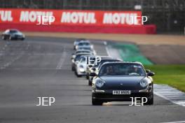 Silverstone Festival, Silverstone 2023 25th-27th August 2023  Free for editorial use only   Porshe Car Parade