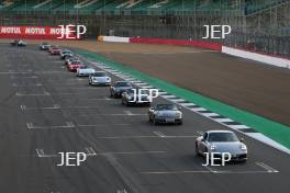 Silverstone Festival, Silverstone 2023 25th-27th August 2023  Free for editorial use only   Porshe Car Parade