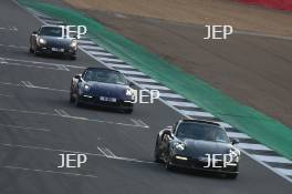 Silverstone Festival, Silverstone 2023 25th-27th August 2023  Free for editorial use only   Porshe Car Parade