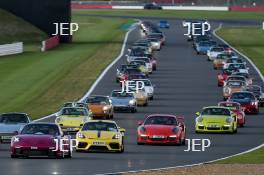 Silverstone Festival, Silverstone 2023 25th-27th August 2023  Free for editorial use only   Porshe Car Parade