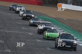 Silverstone Festival, Silverstone 2023 25th-27th August 2023  Free for editorial use only   Porshe Car Parade