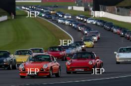 Silverstone Festival, Silverstone 2023 25th-27th August 2023  Free for editorial use only   Porshe Car Parade