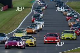 Silverstone Festival, Silverstone 2023 25th-27th August 2023  Free for editorial use only   Porshe Car Parade