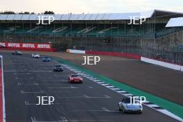 Silverstone Festival, Silverstone 2023 25th-27th August 2023  Free for editorial use only   Porshe Car Parade